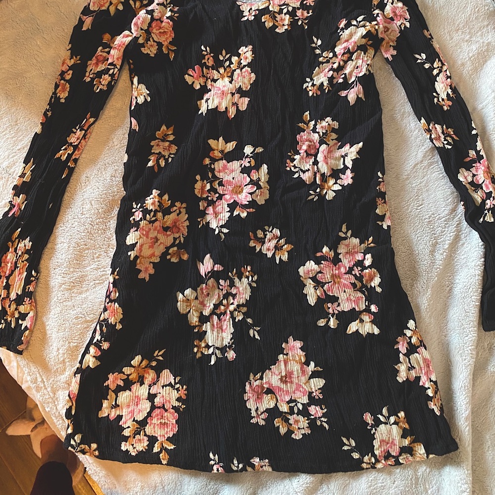 Flower Print Dress